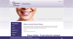 Desktop Screenshot of charmeclinique.pl